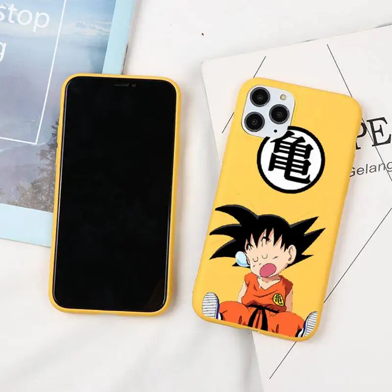 

The Cute Monkey Monkey Phone Cases For Iphone 6 6s 7 8 Plus XR X XS XSmax 11 12 Pro Mini Max Candy Yellow Silicone Cover