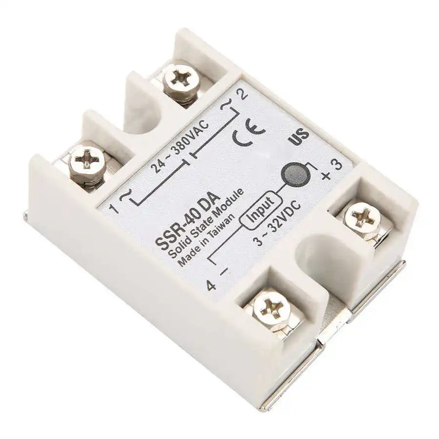 REX C100 0 400 градусов цифровой PID Температура контроллер термостат + 40A релейный выход
