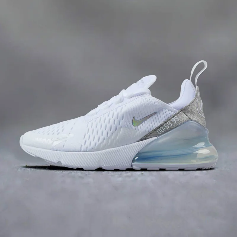 Оригинальные женские дышащие кроссовки для бега NIKE Air Max 270, спортивные уличные кроссовки, спортивная Дизайнерская обувь CD8497-100
