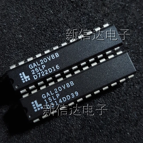 5 шт./лот GAL20V8B 15LP/25LP 20|Интегральные схемы| |