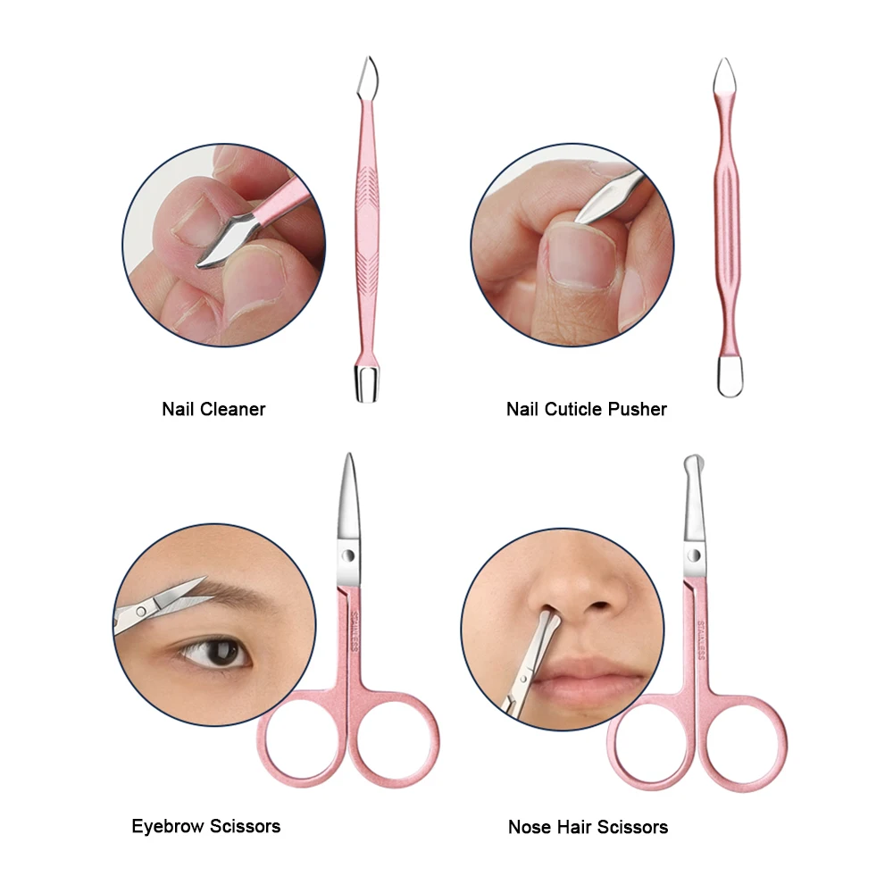 18 шт. профессиональный педикюр маникюрный набор кусачки для ногтей акне игла