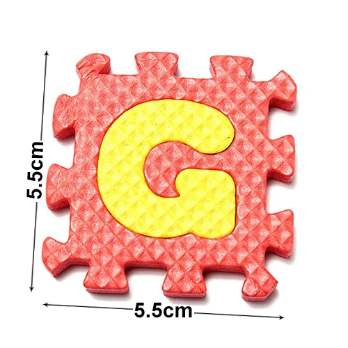 36 шт./компл. Детские Новинка Алфавит Номер ЕВА паззл мозайка пены обучения для игр