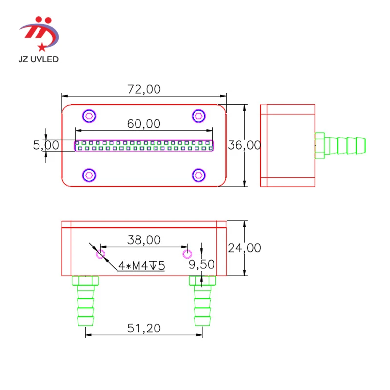 УФ светодиодные лампы для планшетного струйного принтера APEX Ricoh GH2220 сопло