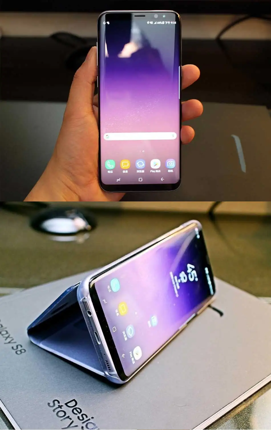 Новая глобальная версия samsung Galaxy S8 plus Duros S8+ G955FD мобильный телефон с двумя sim-картами 4 Гб 64 Гб Восьмиядерный 6," NFC 4G телефон