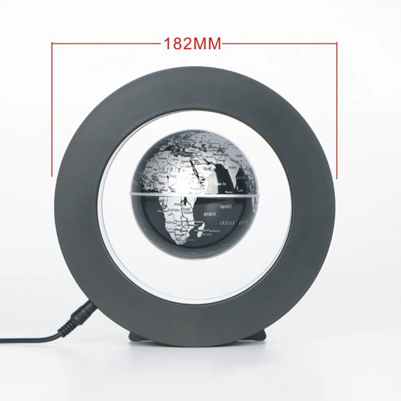 Магнитная подвеска круглая форма карта мира антигравитационный Глобус