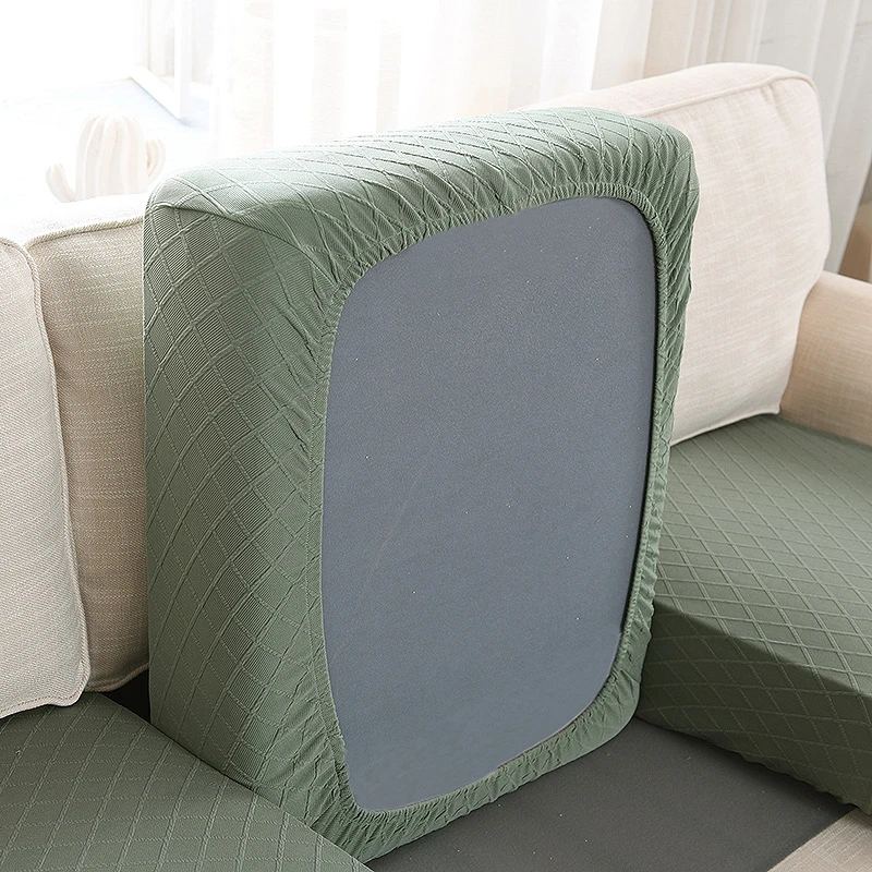 

Home Decoration Solid Color Sofa Cushion Cover Elastic Protector Sofa Cover Personality Matching Washable Couch Cover Slipcover
