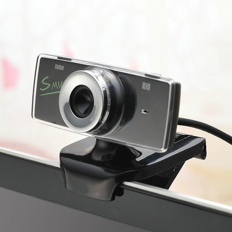 

HD Webcam with Microphone USB Portable for PC Laptop Desktop Computer Home GK99