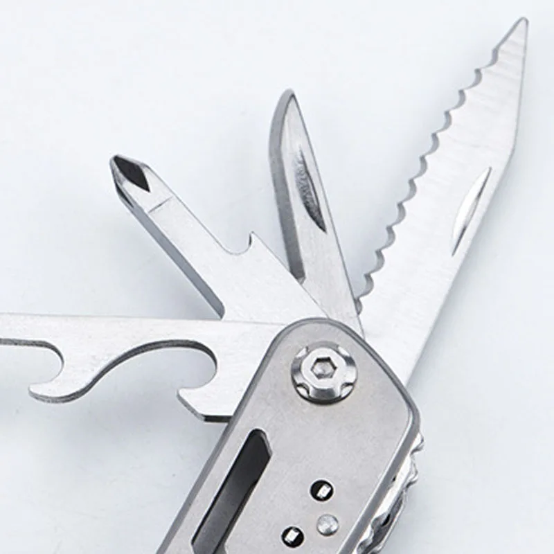 Портативный ручной инструмент для улицы резак проволоки Отвертка Нож Пила