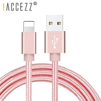accezz for apple usb charging data cable for iphone x 7 6 8 6s plus xs max xr for ipad mini ios 12 8 pin fast charge cables 1m