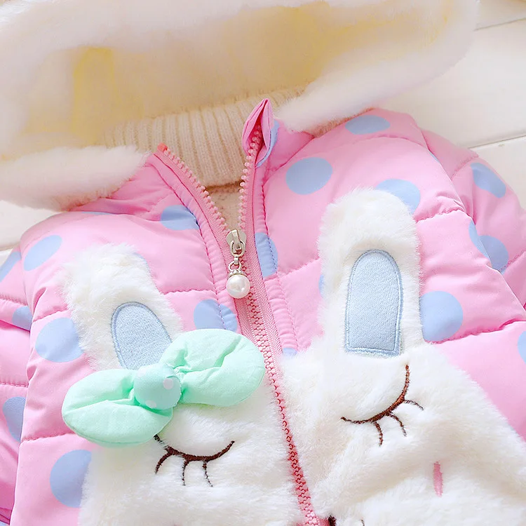 Куртка для маленьких девочек Осень зима 2019 куртки пальто детская теплая верхняя