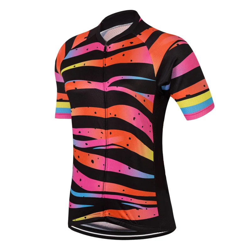 

Multiple styles Womens Pro Short Sleeve Cycling jacket Mtb Shirt Wear Bicycle Maillot MX Road FOR mountain bike downhill jersey