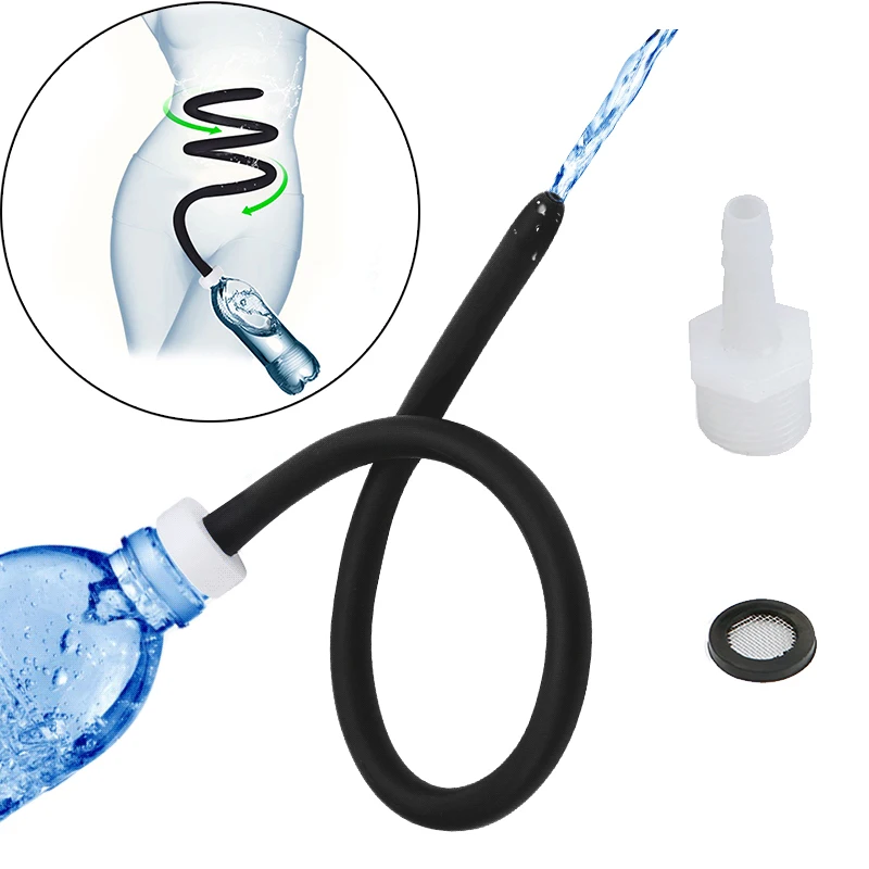 Секс игрушки для женщин/мужчин резиновые трубки анальной чистки портативная