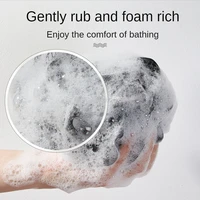 60g high end bathing ball for adults large bathing for men not scattered showering bathing ball for boys bubbling ball
