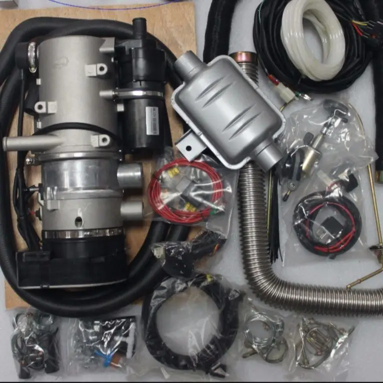 Бесплатная доставка 9 кВт 12 В водяной дизельный тип для автобусов грузовиков