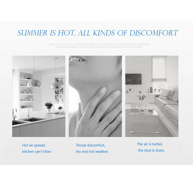 Mini Air Conditioner Cool Cooling Fan Cooler Humidifier Purifier Quiet USB Small With Cable 3F05 | Электроника