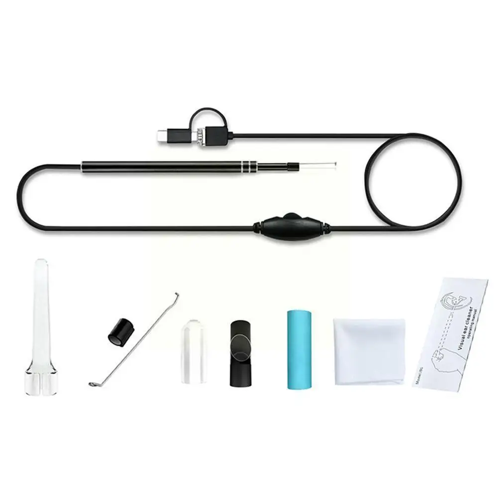 

Mini Clean Ear Endoscope Camera For Smartphone Android Borescope Endoscopic Micro Probe Otoscope Camera Mobile Endoscope W2O5