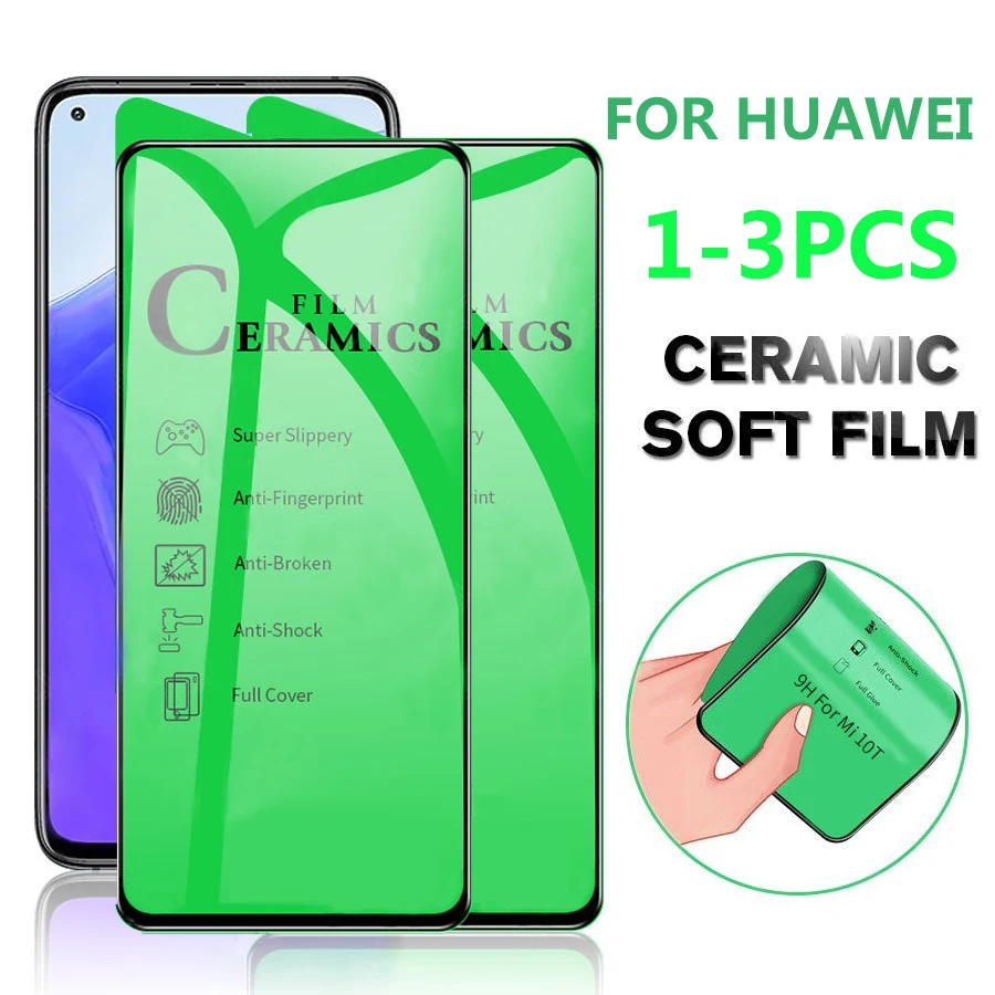 Мягкая Керамическая пленка для Huawei P30 Lite P20 P40 Mate 20 30 2 шт. Защита экрана Nova 5T P Smart 2019 Z