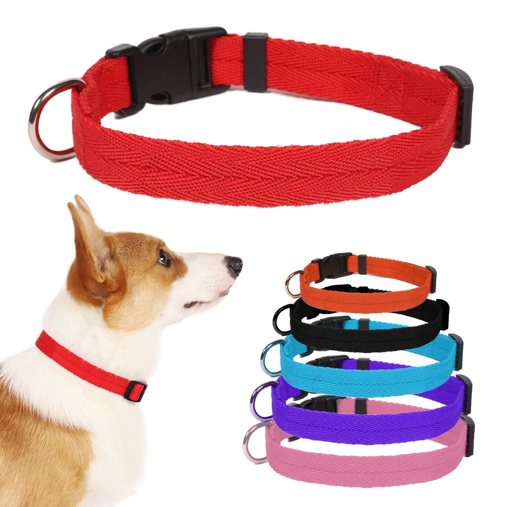 

Dadugo Dog Collar Adjustable Pet Collar For Small And Large Dogs Nylon Dog Collar Drop Shipping