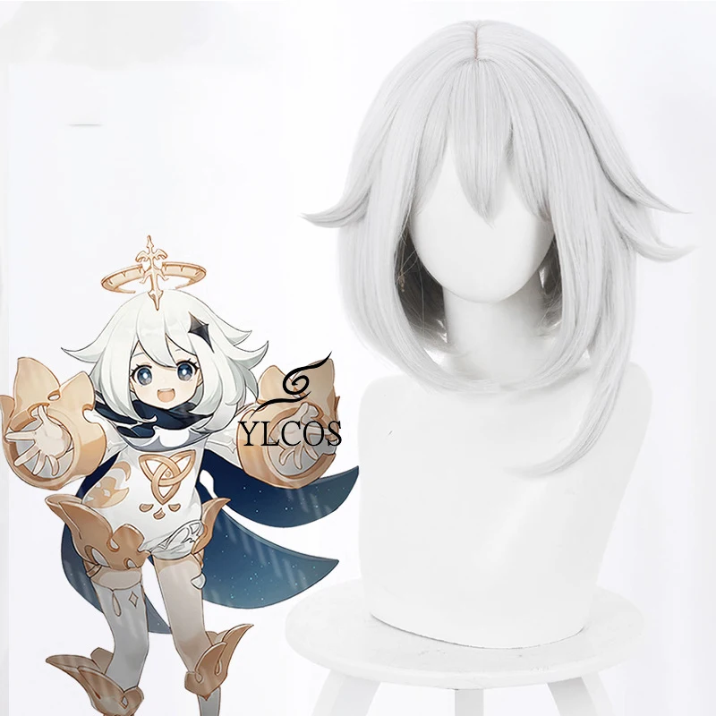 

Game Genshin Impact Paimon Costume Cosplay Halloween Party Women Girls Suit Full Set
