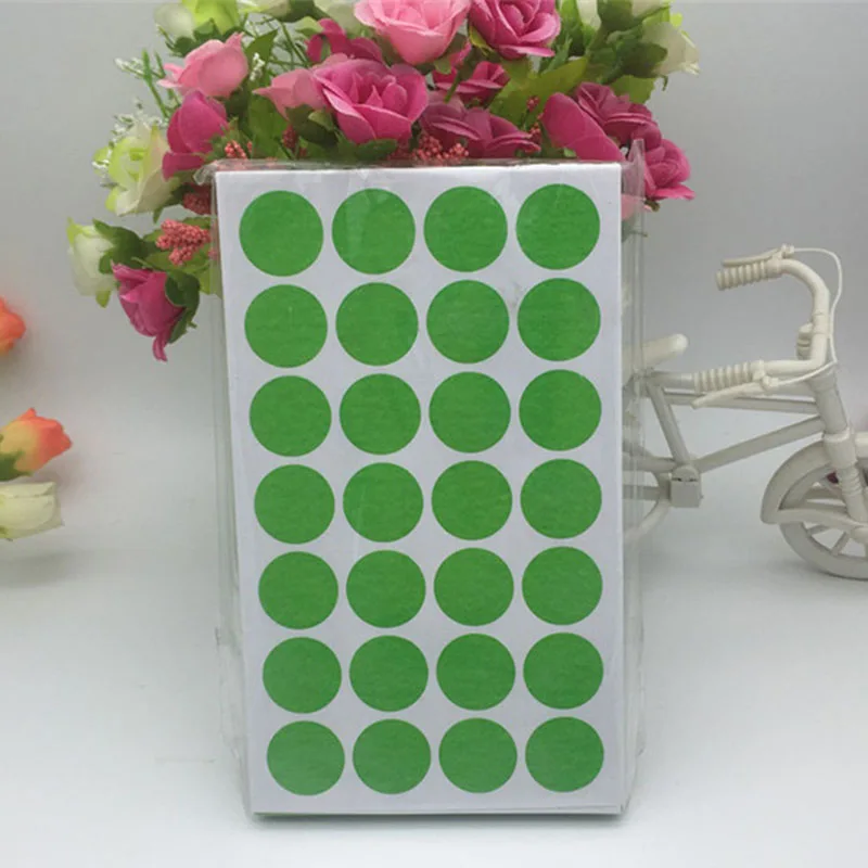 1904 шт./упак. круглый кулон покрытый запечатывания самоприклеивающаяся этикетка