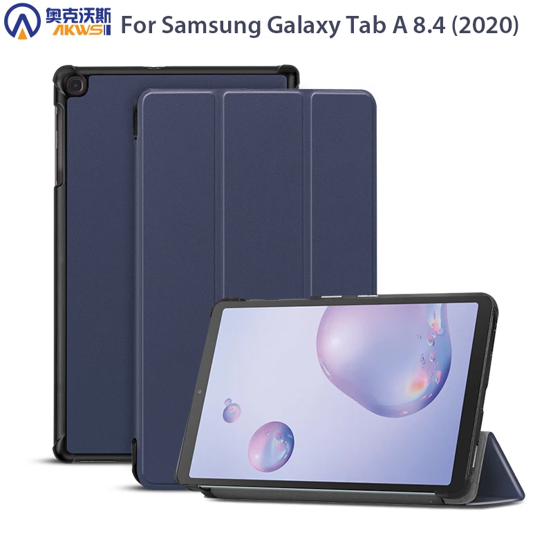 Чехол для планшета Samsung Galaxy Tab a 8 4 Умный складной чехол с жестким защитным