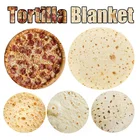Одеяло для пиццы, тортильи, тортильи, Пита, лаваша, мягкое одеяло для кровати, шерстяной диван, клетчатое плюшевое покрывало, Фланелевое покрывало