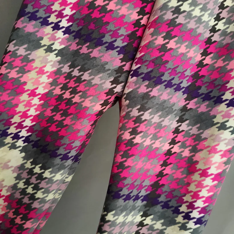 Детские Бархатные леггинсы в стиле ретро с цветочным принтом штаны леопардовым