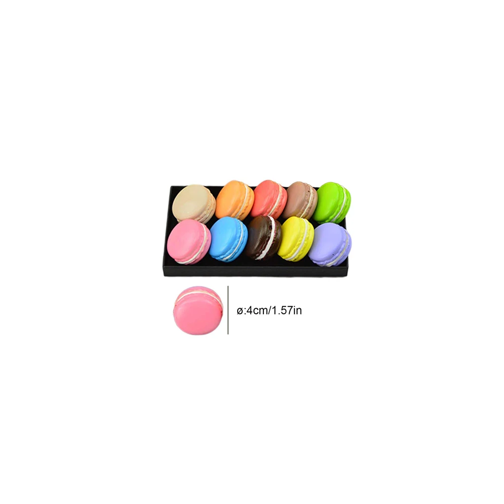 

1PCS Portable Mini Mixed Macaron Cake Shape Earrings Ring Necklace Jewelry Storage Display Boxes Macarons Gift Package Box