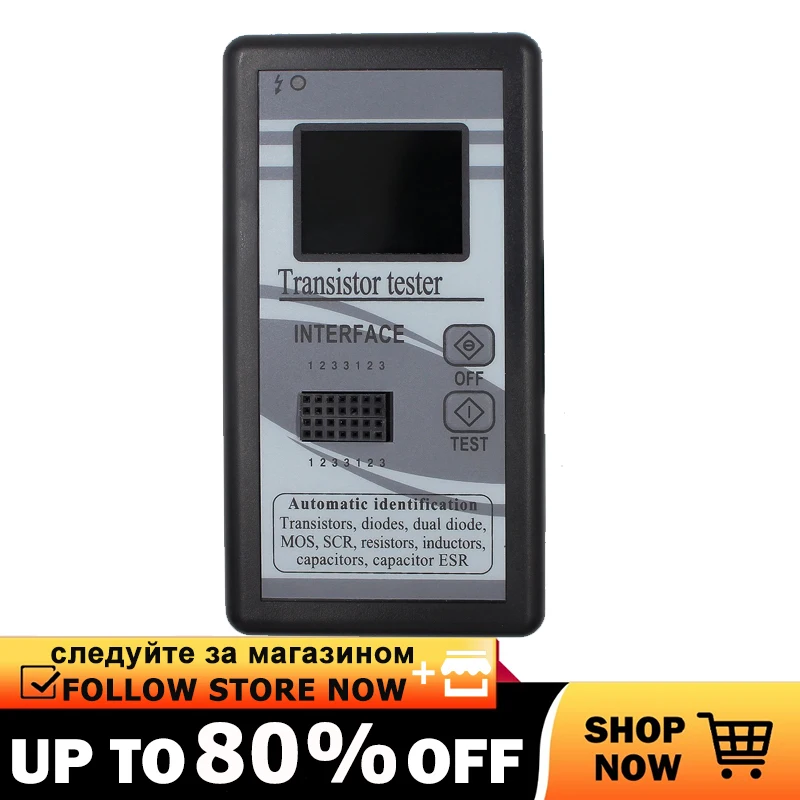

Transistor Tester Digital Multimeter Esr Meter Multimetro Mosfet Semiconductor 2019 Radio Circuits Multimeters Multi-purpose