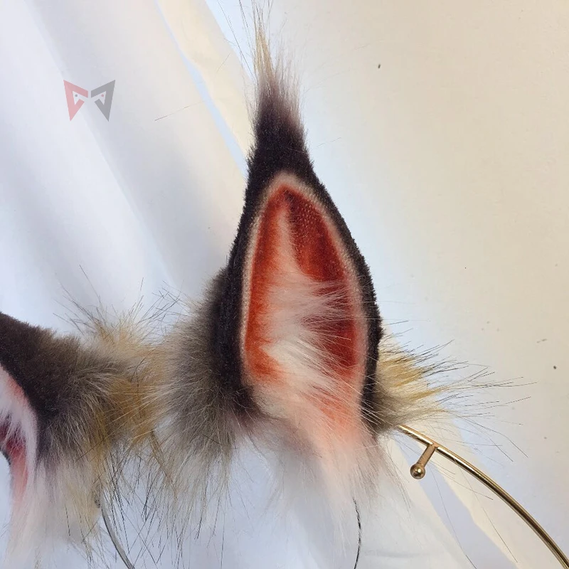 Обруч для волос с рысями ушками аниме-игр |