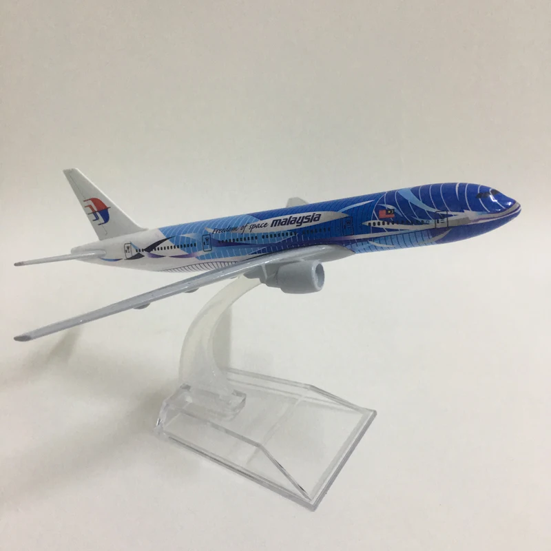 Самолет из металлического сплава 16 см модель самолета B777 для летательных