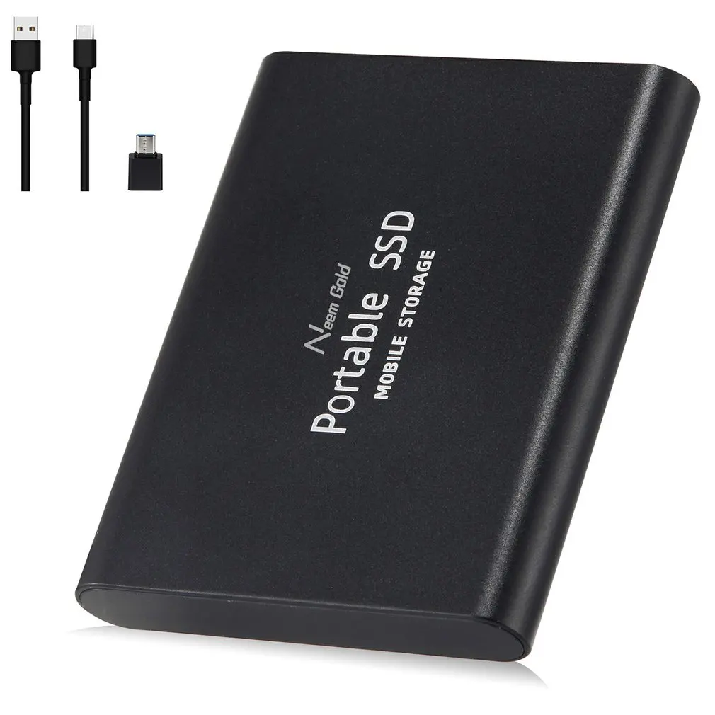 

USB 3.1 High-Speed Mobile Hard Disk Portable Hard Drive Box SSD Solid State Drive Portable External Hardisk