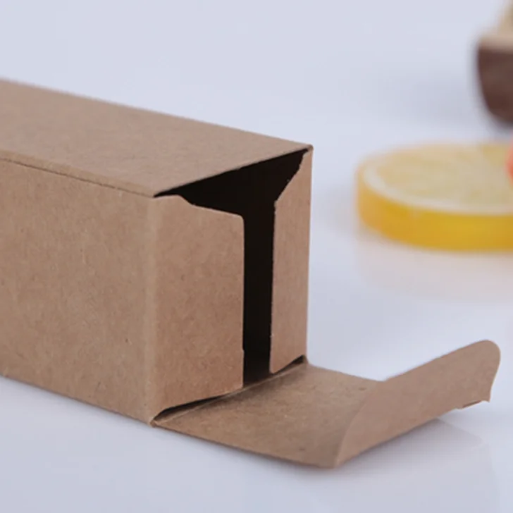 50 шт./лот пустая Подарочная коробка из крафт-бумаги вечерние подарок эфирное