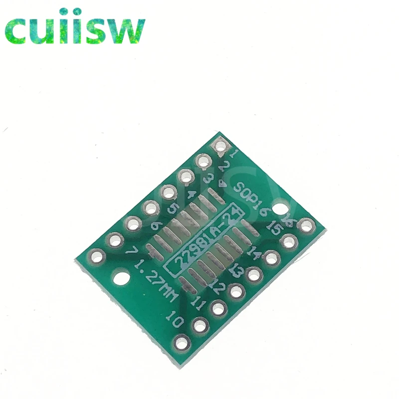 20 шт. TSSOP16 SSOP16 MSOP16 SO16 SOP16 SOIC16 поворотный DIP16 1 27 мм/0 65 мм IC адаптер гнездо/Адаптерная