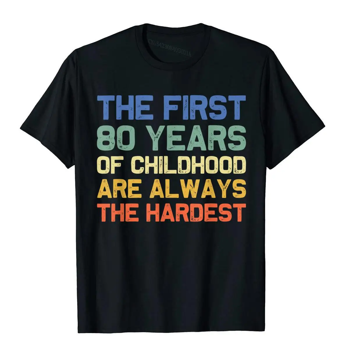 Футболка мужская с забавным дизайном хлопковая тенниска для праздника подарок