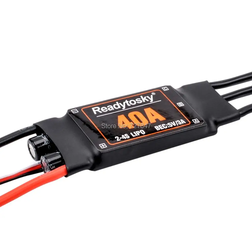 Новый 40A ESC 2-4S 5V/3A бесщеточный электронный контроллер скорости для F450 S500 ZD550 RC