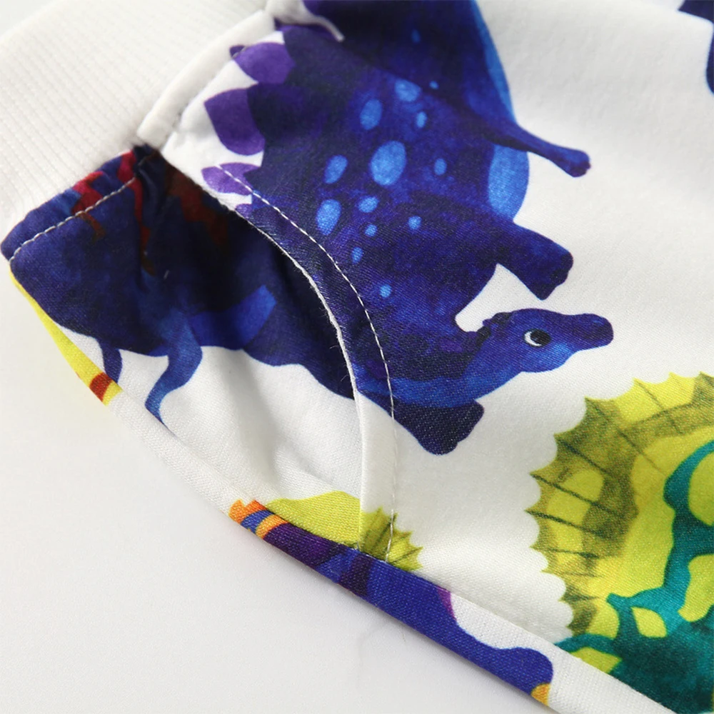 

Baby Boy Clothes Set Dinosaur Crewneck Sweatshirt Anime Kid Free Shipping Clothing Children Outfits Boutique Wear Pants+Top 2pcs