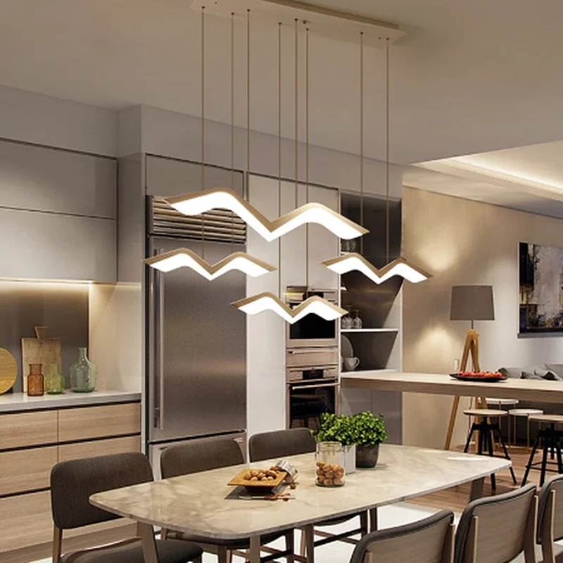 Modern Simplicity Led Pendant Lights For Dining Living Room Bar suspension luminaire suspendu Pendant Lamp Fixtures  ZM1028