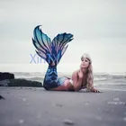 Женское платье для плавания с принтом в виде хвоста русалки