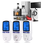 ЖК-дисплей с подсветкой, потребляемая мощность, мощность в амперах, мощность в Великобритании, энергосберегающая защита от перегрузки, ваттметр