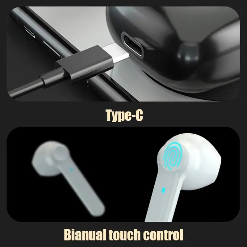 

Lenovo PD1 TWS Wireless Bluetooth Earphones IPX5 Touch Control In-Ear Headset Stereo Bass HiFi Music Earbuds For Smartphone