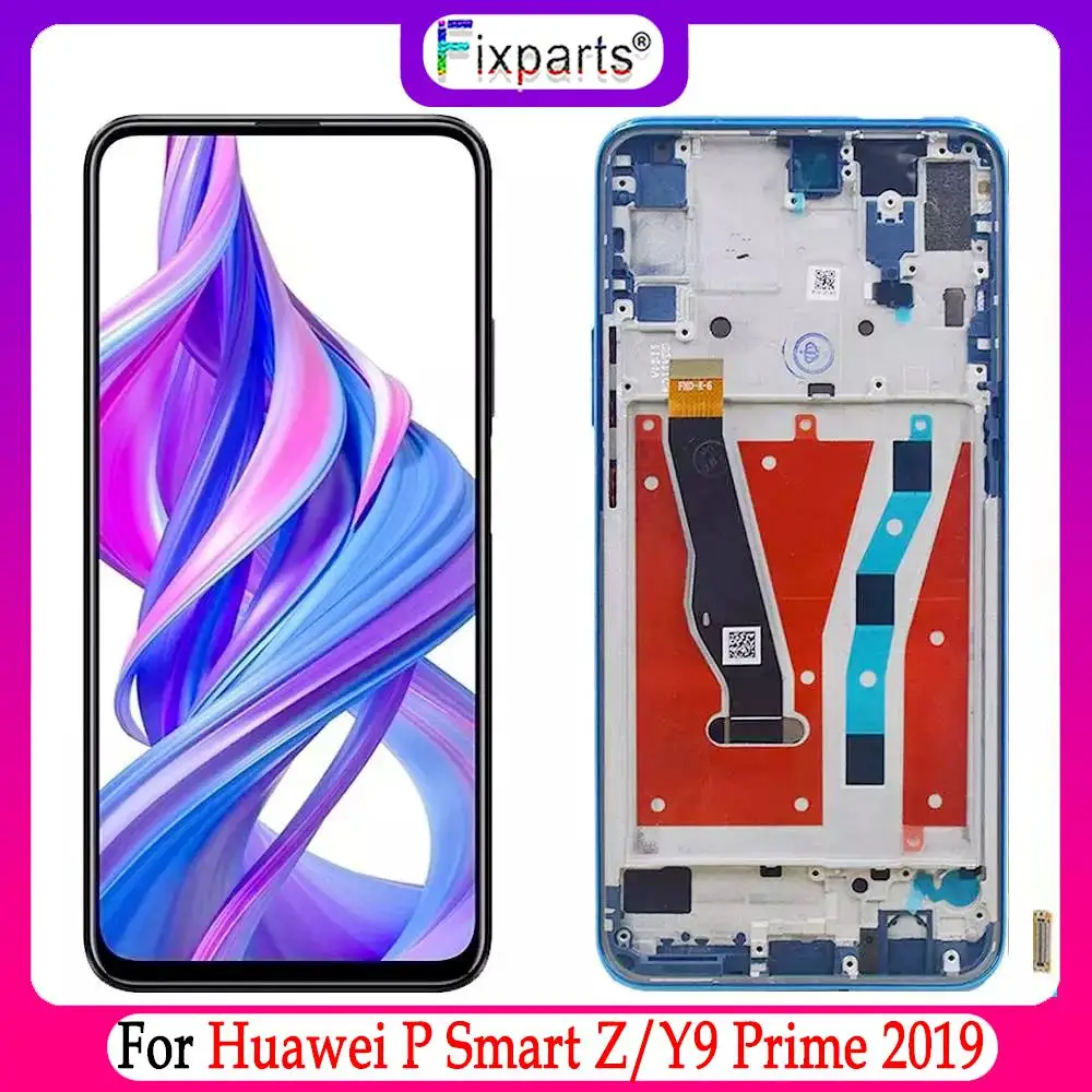

Для Huawei P Smart Z/ Y9 премьер-2019 ЖК-дисплей с сенсорным экраном дигитайзер сборный узел тачскрин Сенсорная панель ЖК-дисплей для P Smart Z STK-LX1 экран