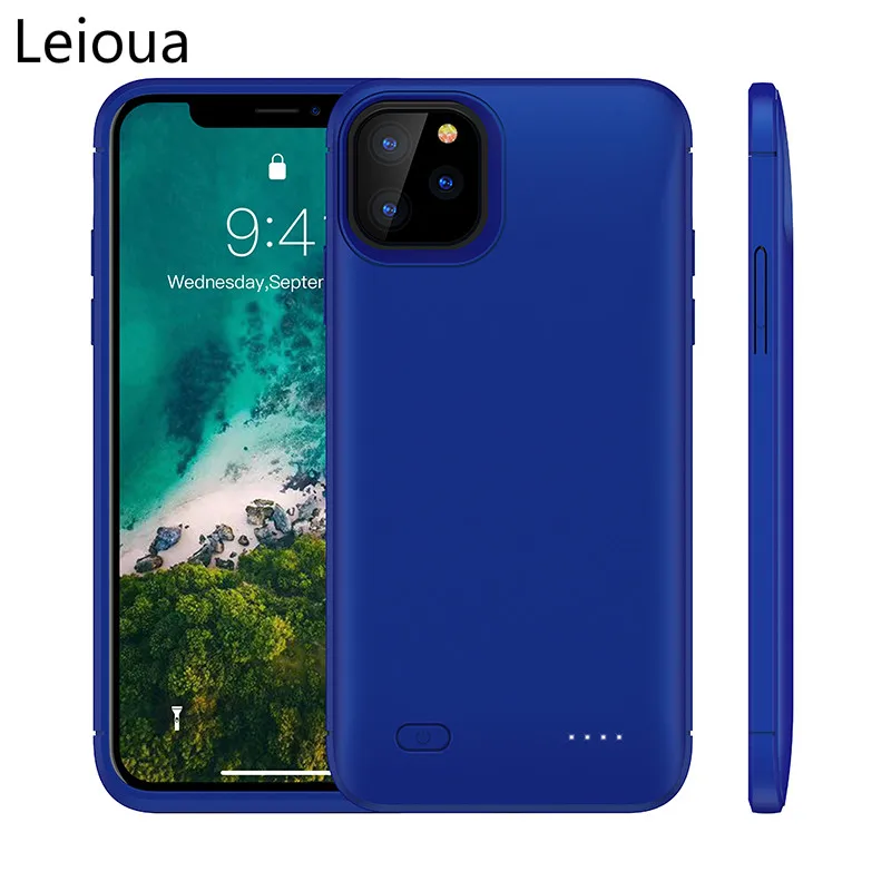 Зарядное устройство Leiouna 6200 мАч чехол для iPhone 11 ProMax зарядного устройства с