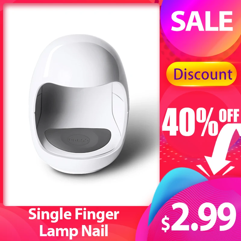 Просвет Мини 3W USB УФ светодиодный светильник маникюрные инструменты для ногтей