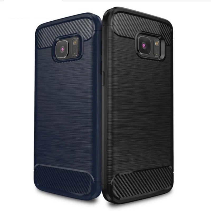 Чехол-накладка для Samsung Galaxy S7 Edge S8 S9 S10 S20 S21 Plus Note 8 9 10 20 Ultra силиконовый в