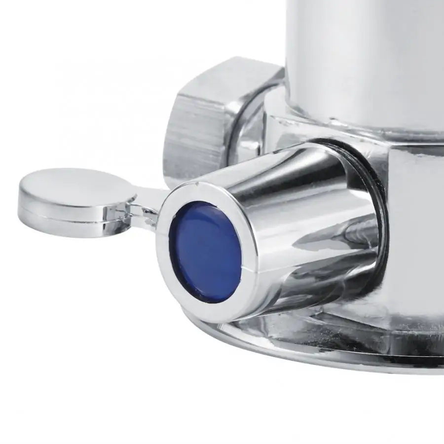 G1/2in цинковый сплав ванная комната смеситель для горячей холодной воды угловой