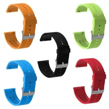 Replacement Silicone Soft Adjustable Watchband Wrist Strap for P-olar Ignite Smart Wearable Devices Accessories