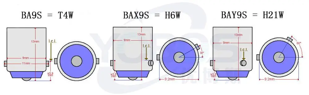 Auto LED BA9S T4W BAX9S H6W BAY9S H21W 8 5630 SMD 12V Clearance Light Turn Doom Door Reading Marker Reverse Fog lamp bulb | Автомобили и