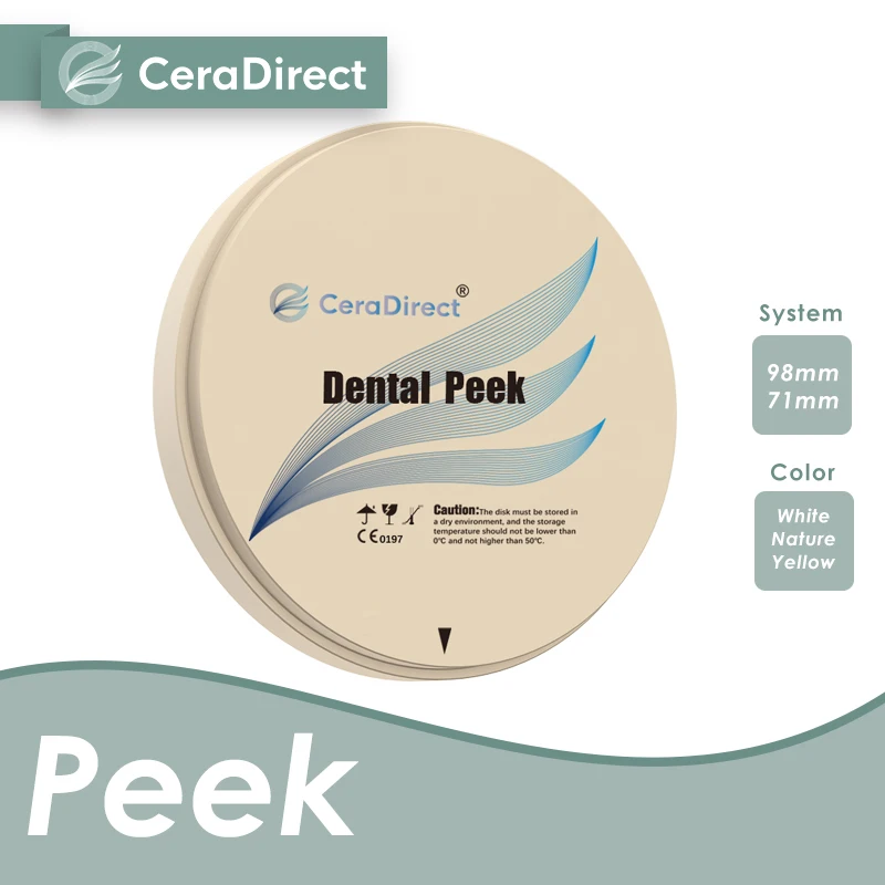 Ceradirect PEEK Open system(98 мм)-для стоматологической лаборатории CAD/CAM | Красота и здоровье