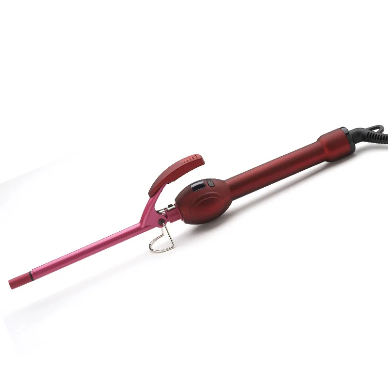 9 мм ЖКД Плойка для завивки волос профессиональные щипцы палочка ролик rulos krultang